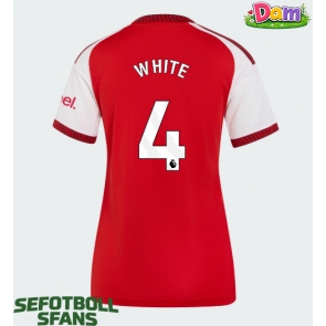 Arsenal Ben White #4 Hemmatröja Kvinnor 2026-27 Kortärmad